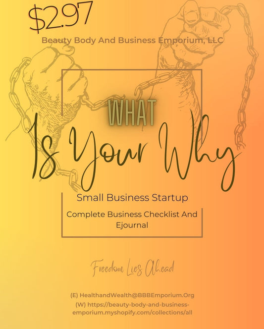 What Is Your Why [Digital Checklist and Ejournal]